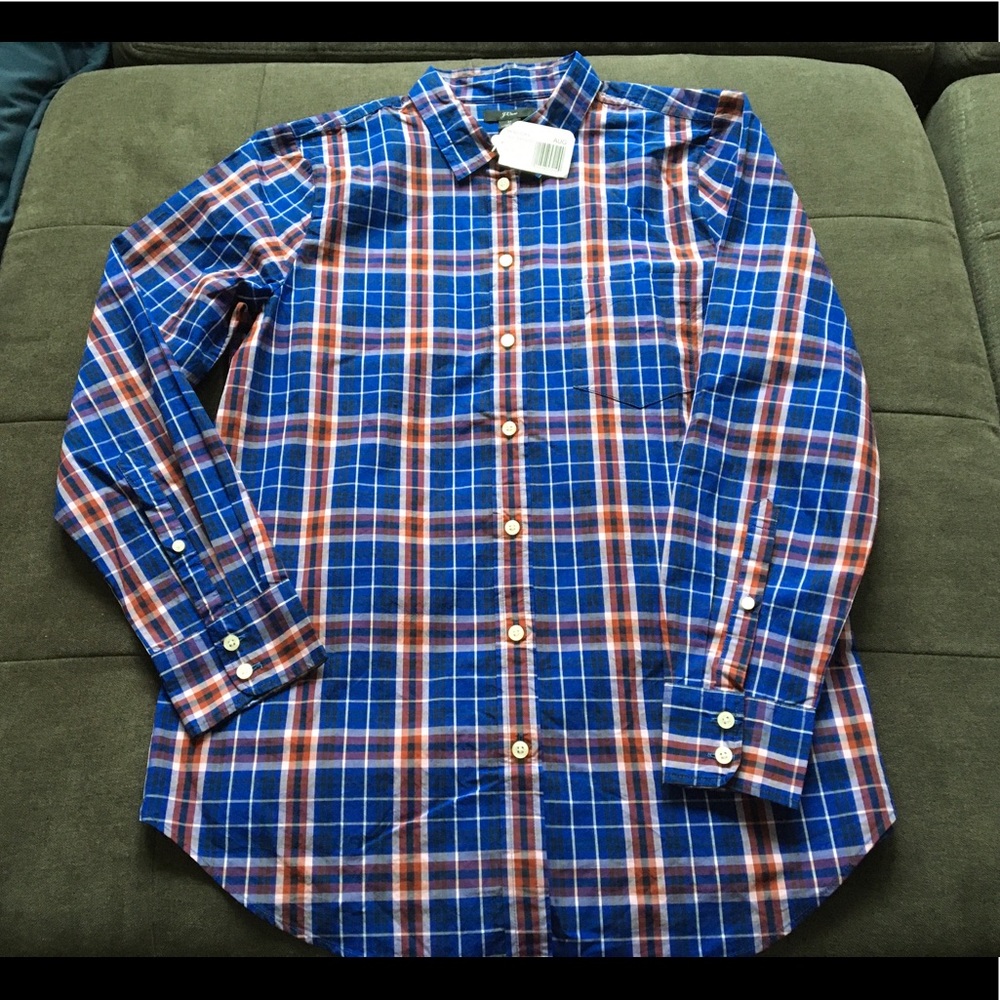 J. Crew Long Sleeve Fitted Shirt